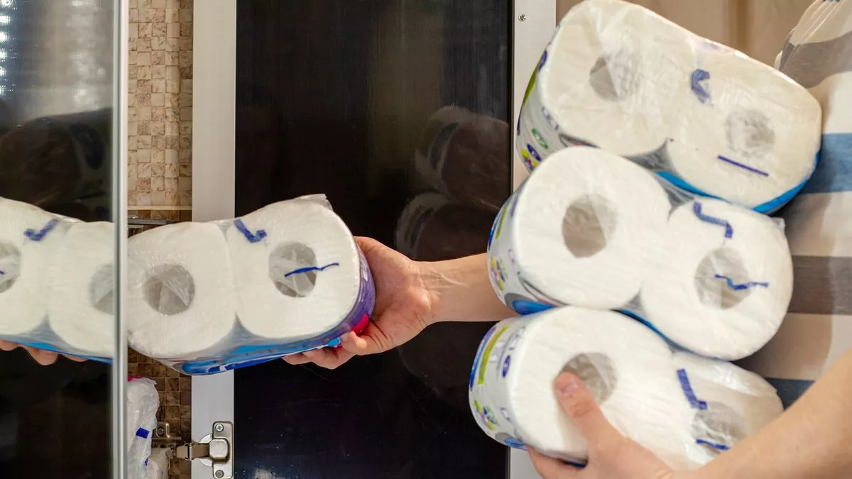 Bez košíků a bez polic: chytré řešení pro úhledné ukládání toaletního papíru, které se v českých domácnostech používá stále častěji