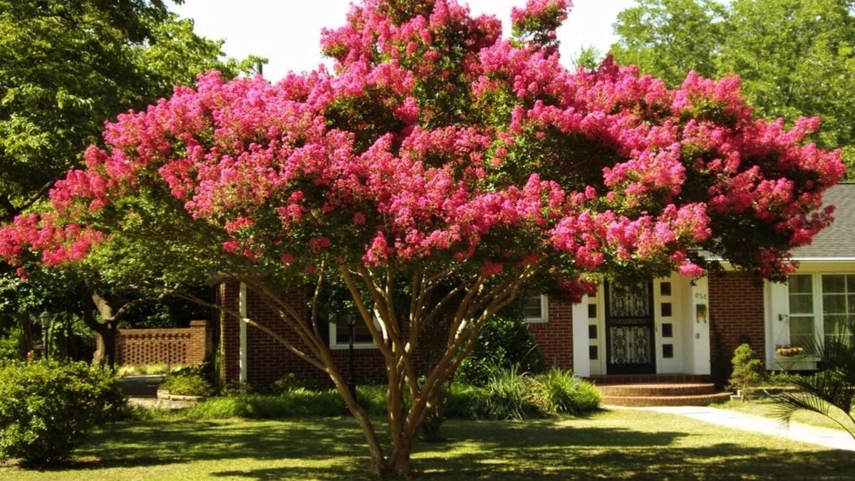 Tento strom roste více než 1 metr za rok a promění každý dvůr v kvetoucí zahradu s příjemným chladivým stínem