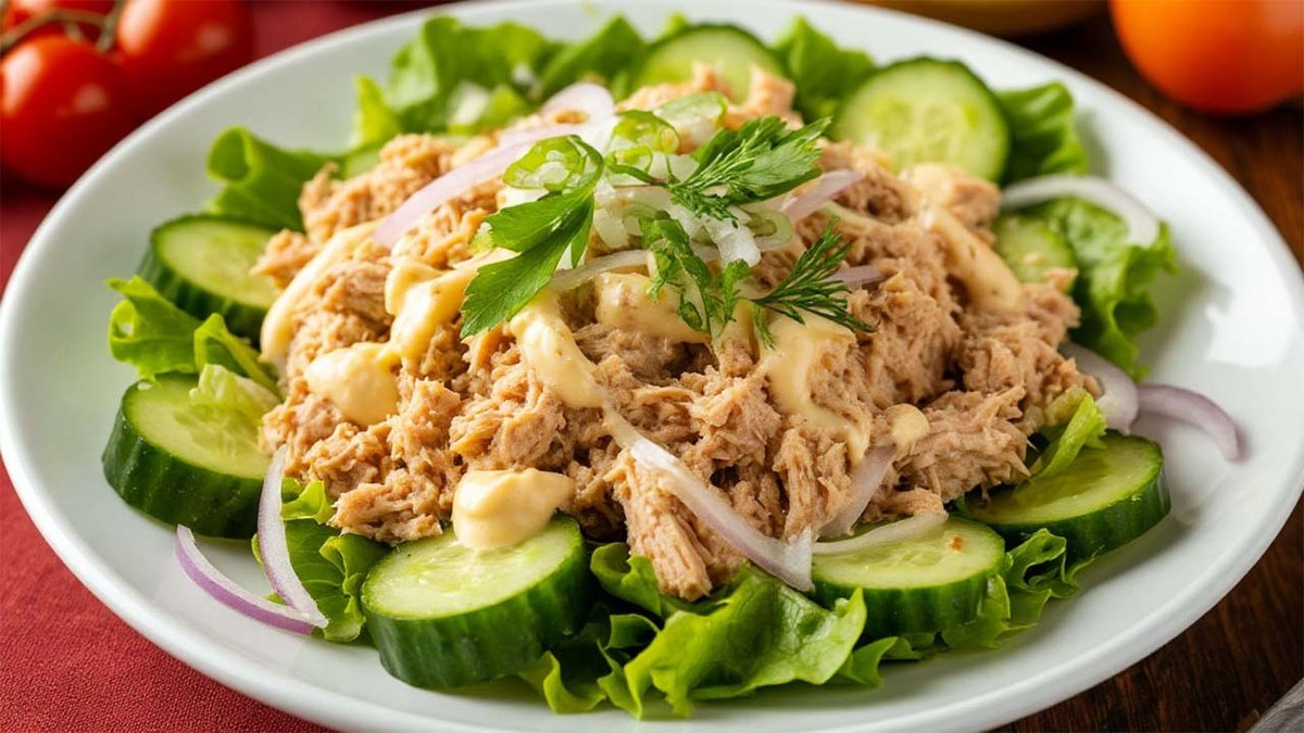 Rychlý tuňákový salát recept který pomůže v českém tempu života