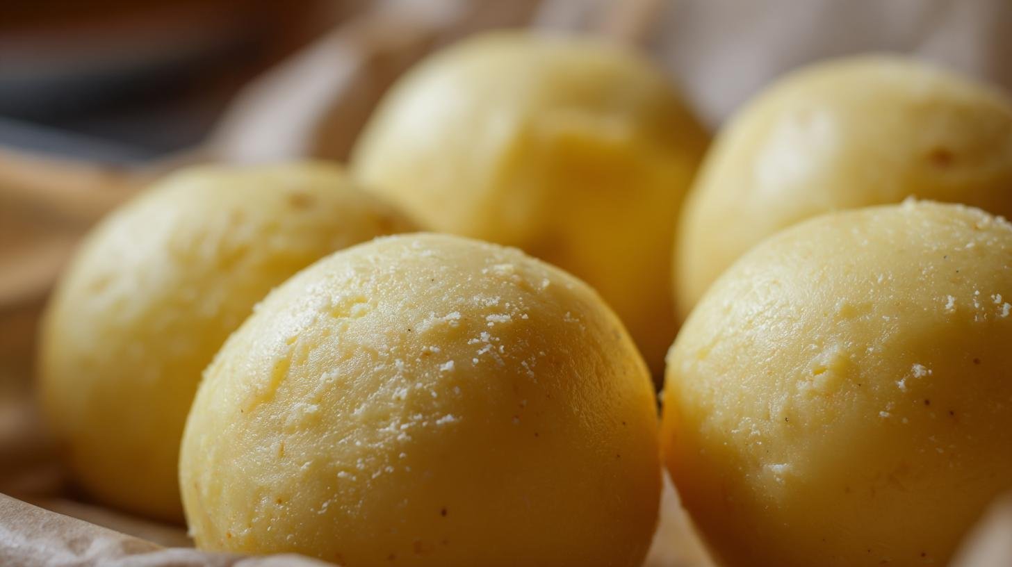 Bramborové knedlíky z vařených brambor, drží tvar. Tipy, aby skutečně držely tvar