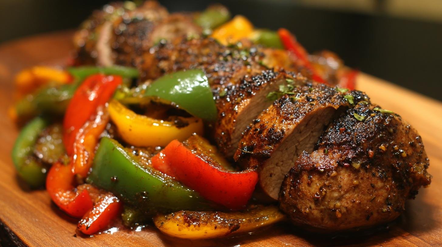 Vepřová panenka s pepřem, rychlá pánevní jistota. Rychlá pánevní metoda krok za krokem