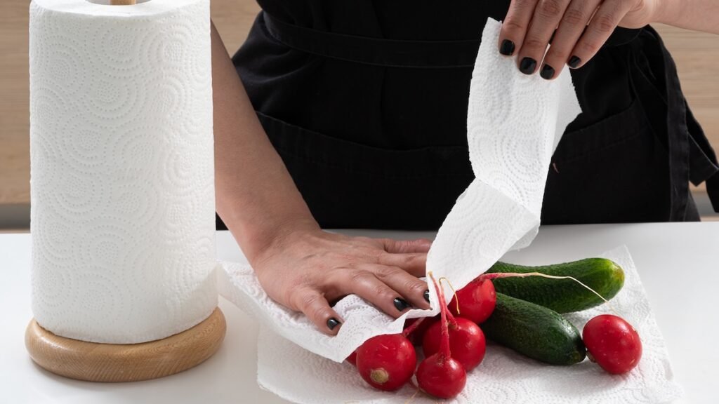 Ekologické. Ne vždy Co se může z papírových utěrek dostat do vašeho jídla