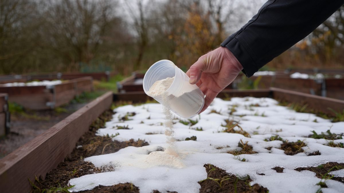 Silnější než popel kvasnice i hnůj v Česku takto přihnojují záhony přímo na sníh v únoru a na jaře je půda dvojnásob úrodná
