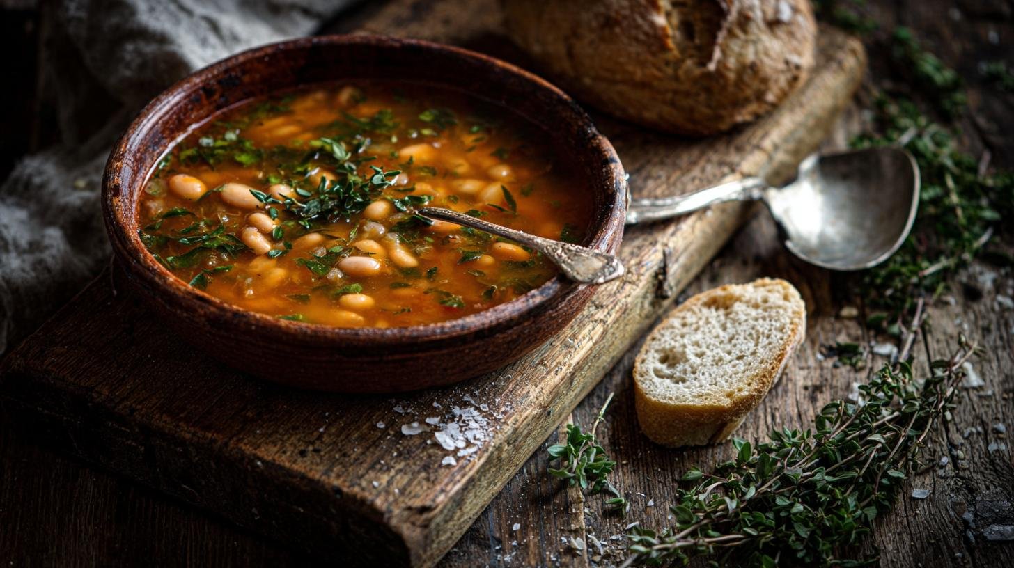 Fazolová polévka s majoránkou, poctivá bez složitostí. Proč jednoduchost funguje